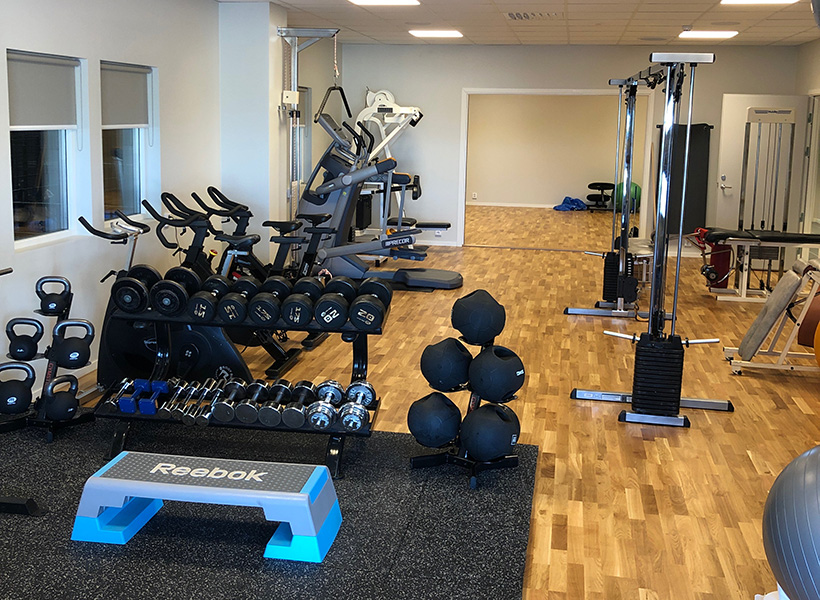 Serviceh&auml;lsans nya gym
